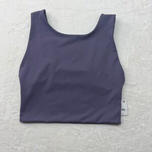 FP Movement Free People Ribbed Seamless Tank Top Lavender Size L